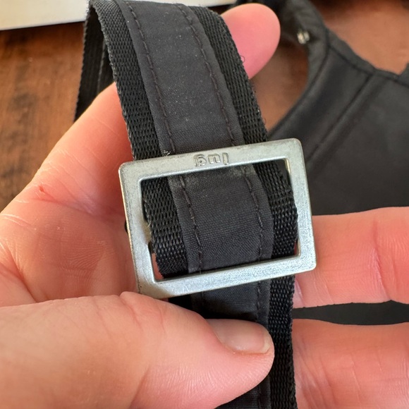 Lug Black Quilted Crossbody Bag Adjustable Strap - Picture 4 of 9